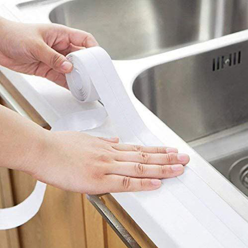 چسب نواری PVC سفید مدل 3 متری