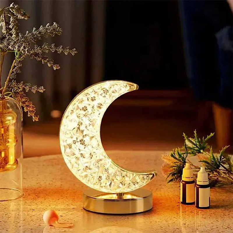 آباژور و چراغ خواب فانتزی طرح Moon
